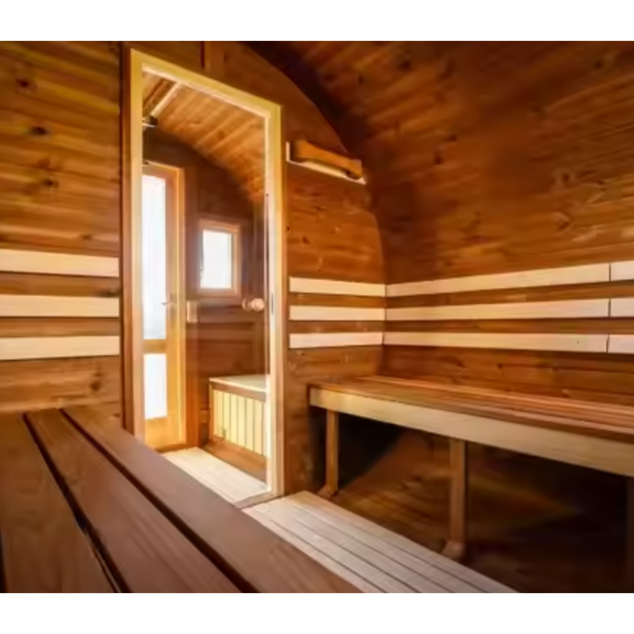 DarkOak Luxury Barrel Sauna
