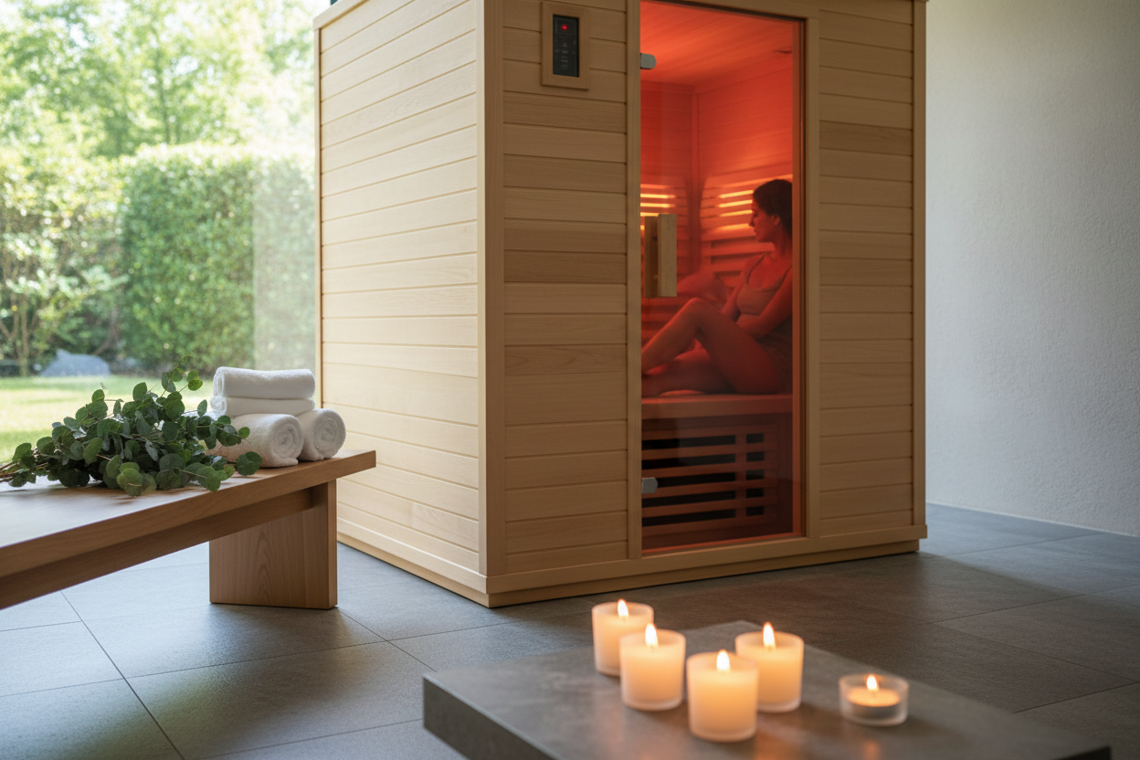 Aspen Infrared Sauna - Lifestyle