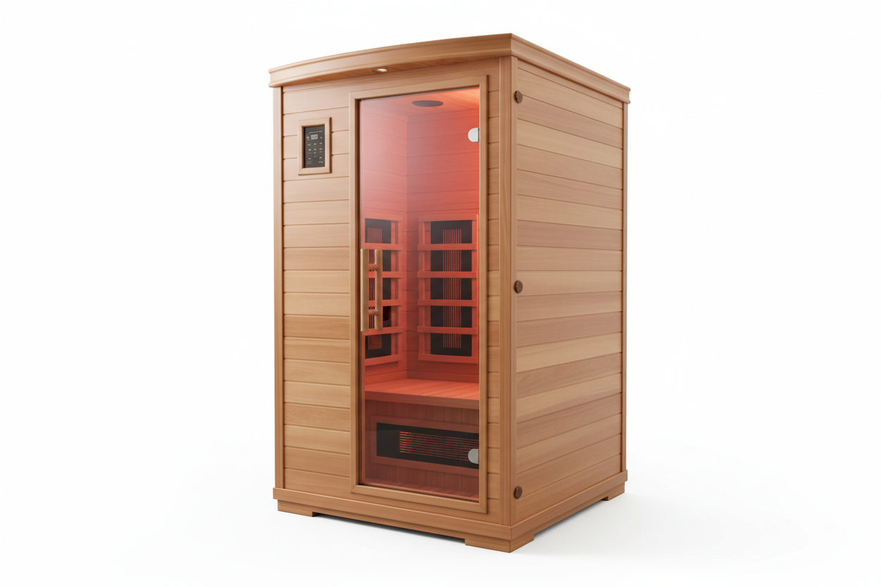 Barcelona Elite Sauna - Side Angle