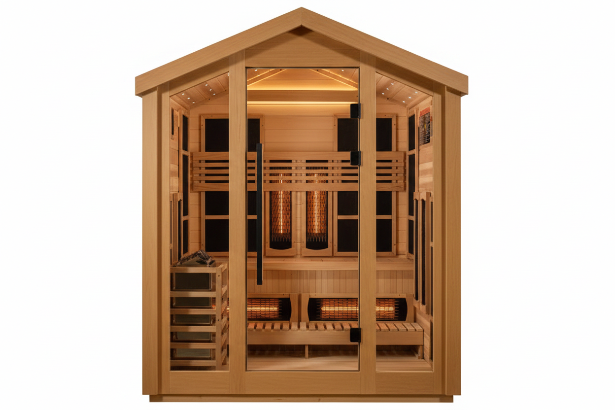GDI-8523-01 Traditional Sauna - Front View