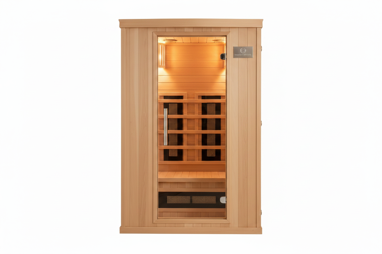 GDI-7060-01 Traditional Steam Sauna - Front View