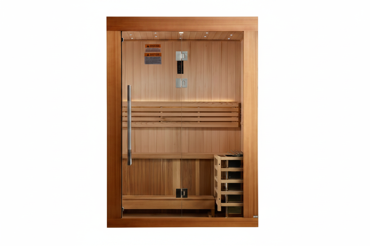 GDI-7289-02 Full Spectrum Infrared Sauna - Front View