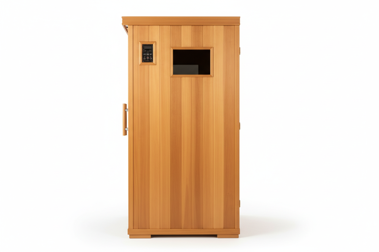 Golden Designs GDI-7060 2-Person Infrared Sauna - Side Profile View