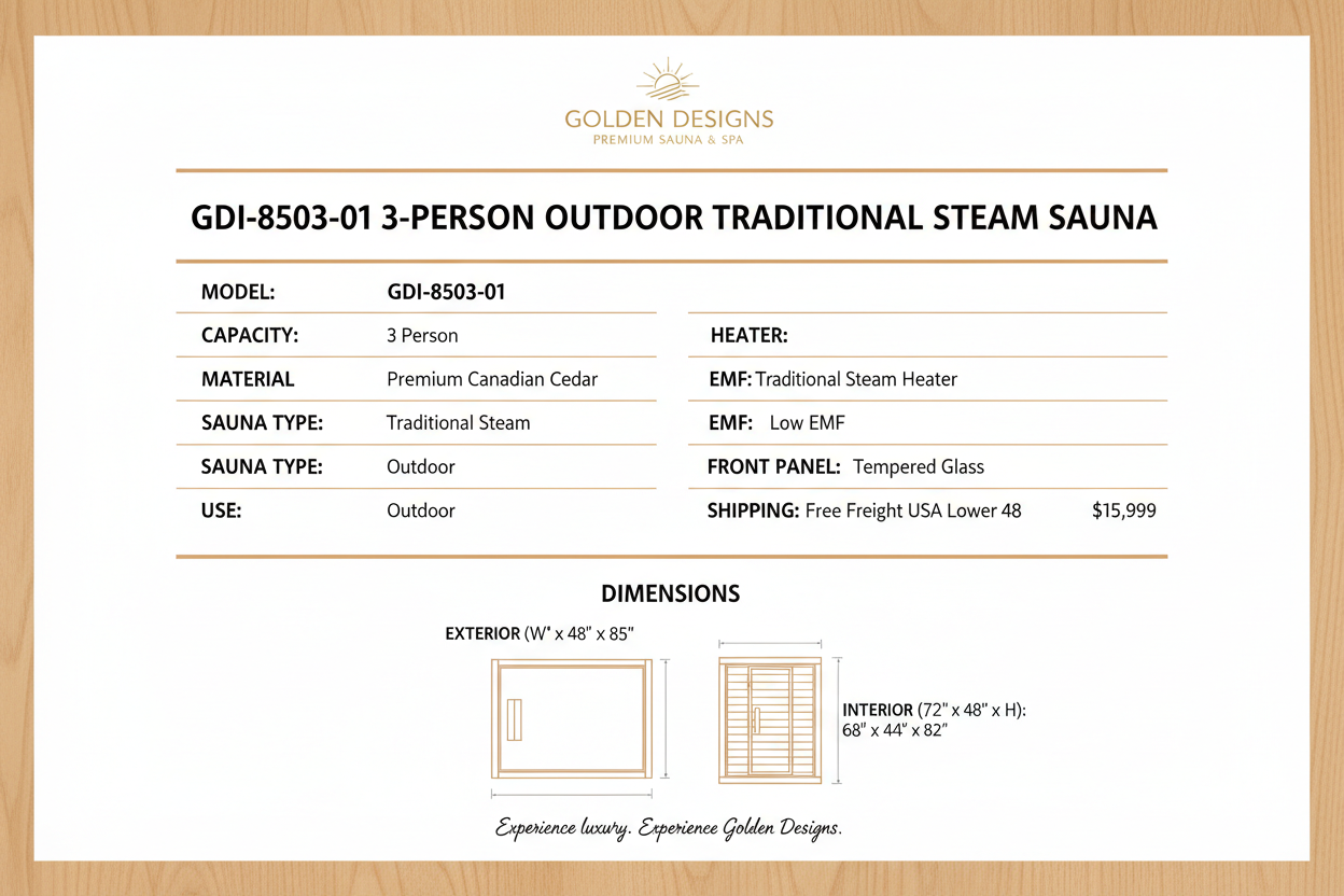 Spec Sheet