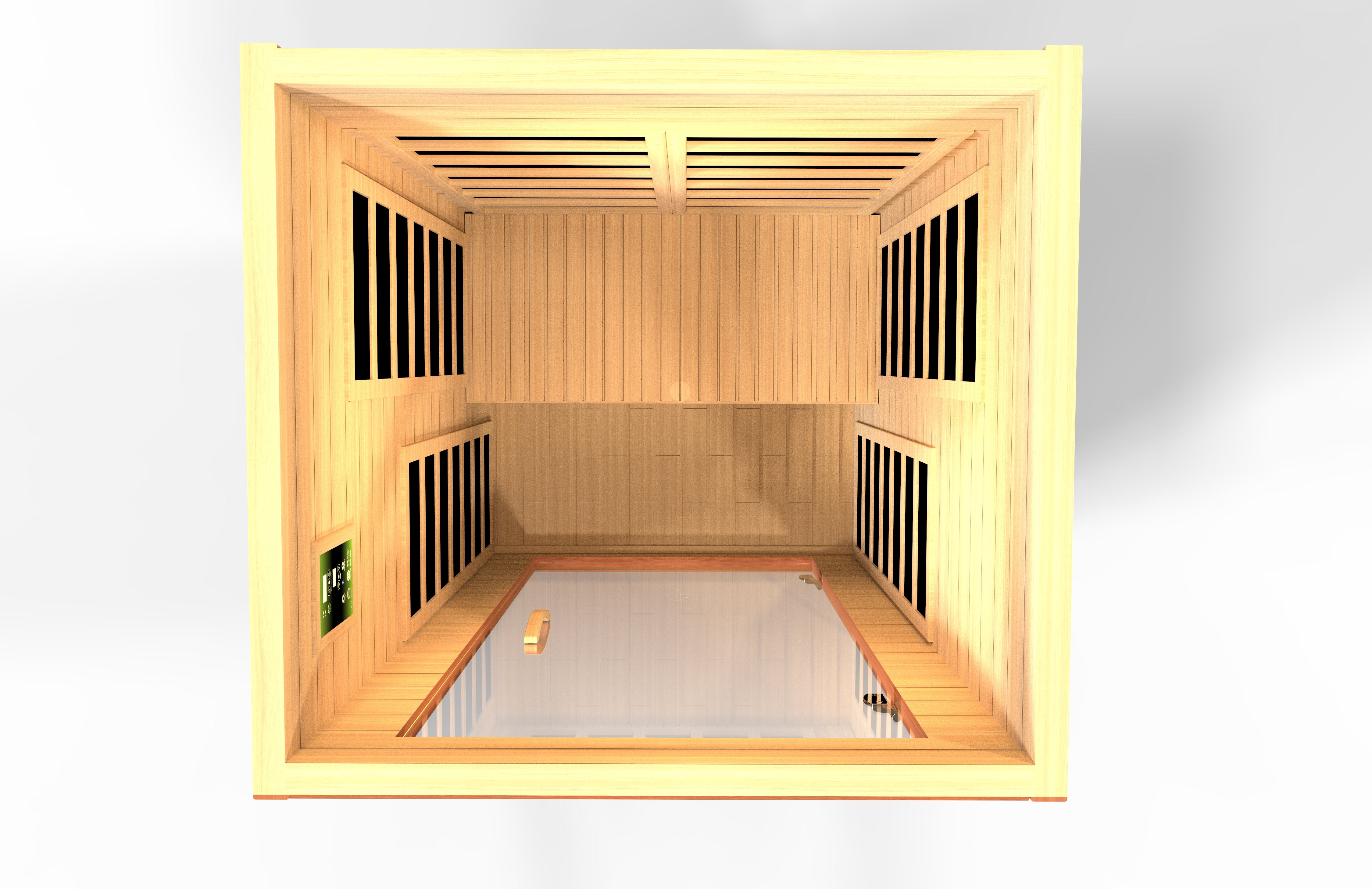Dynamic 2-Person Infrared Sauna – DYN-6103-01 | Golden Designs