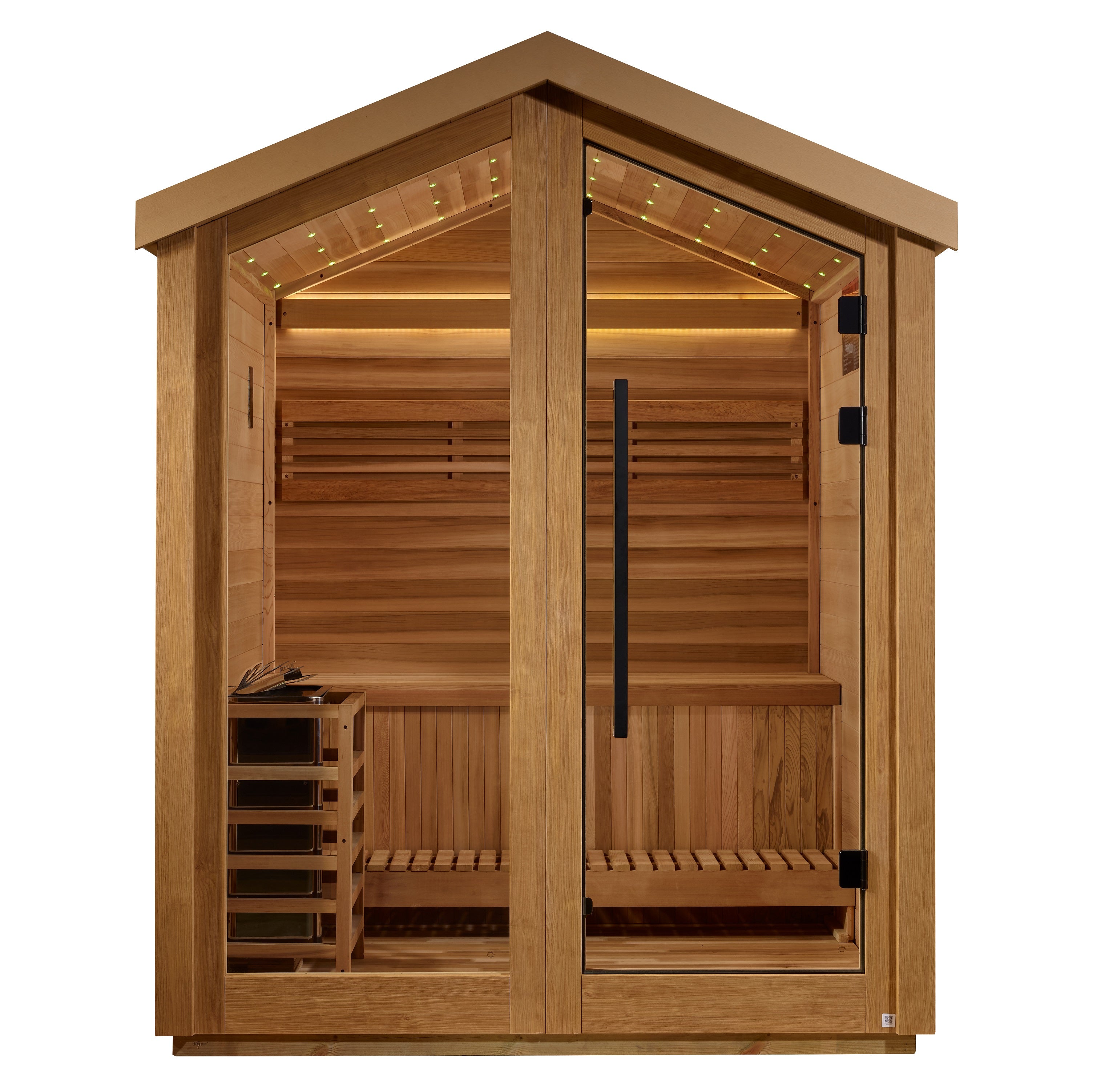 Golden Designs 3-Person Outdoor Traditional Sauna – GDI-8503-01
