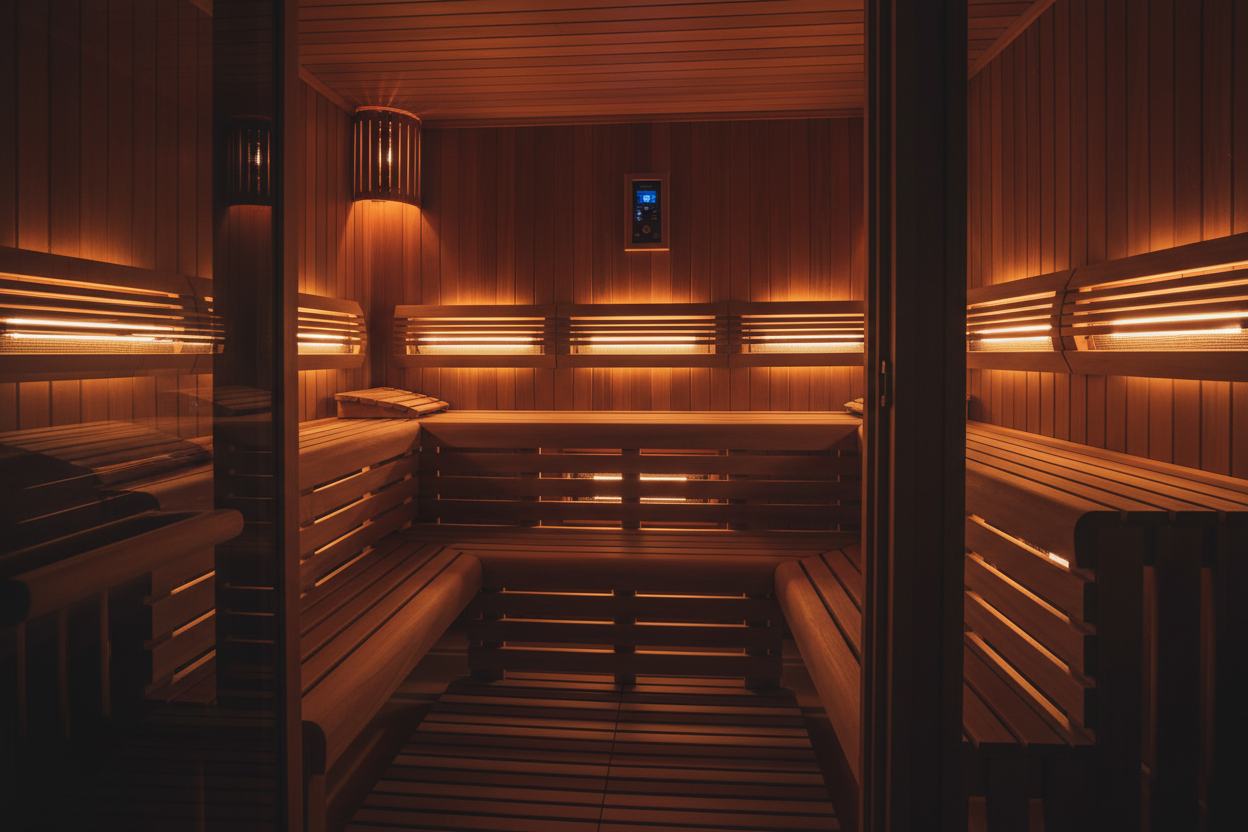 Bellevue Sauna - Interior