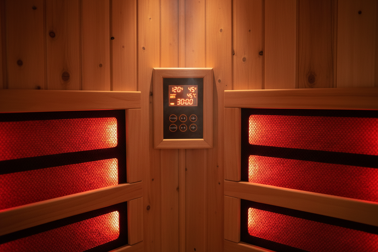 GDI-8523 control panel and infrared heating detail