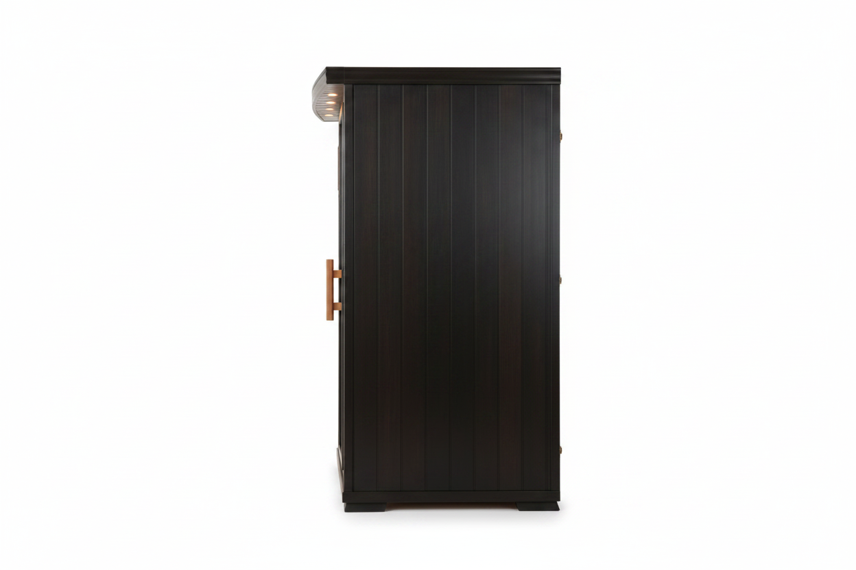Maxxus S-Line Elite 2-Person Infrared Sauna - Side Profile