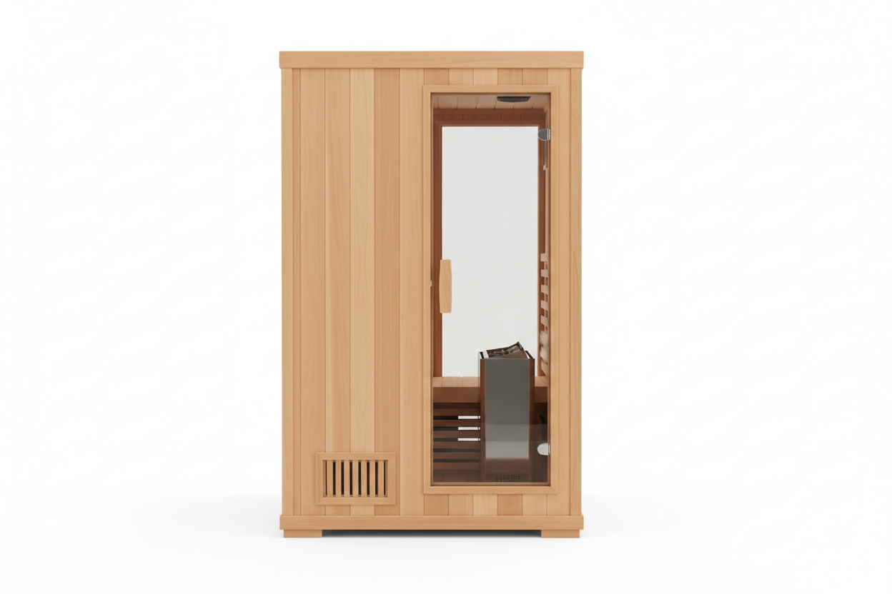 GDI-8503-01 Traditional Sauna - Side Profile
