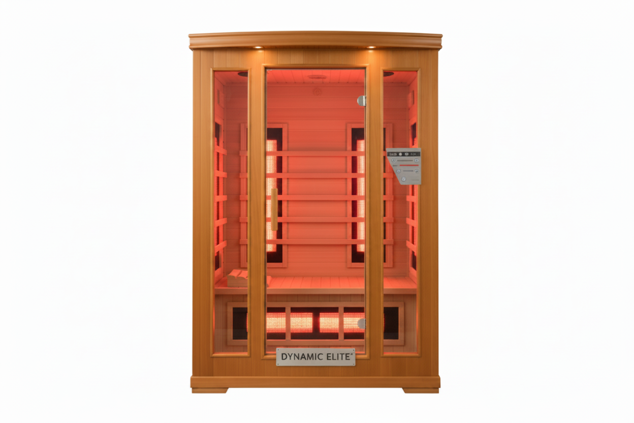 Larger Front View Sauna